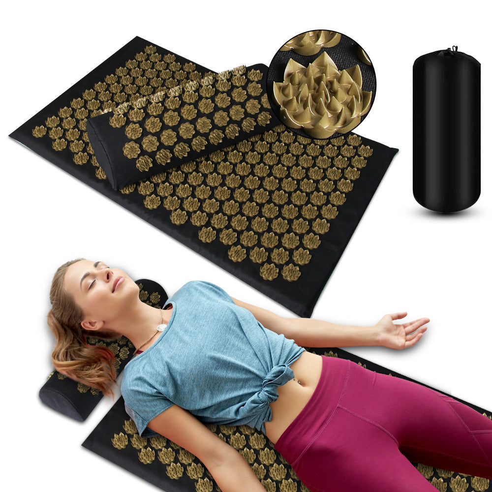 Acupressure Massage Mat With Pillow Set