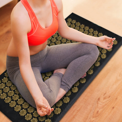 Acupressure Massage Mat With Pillow Set