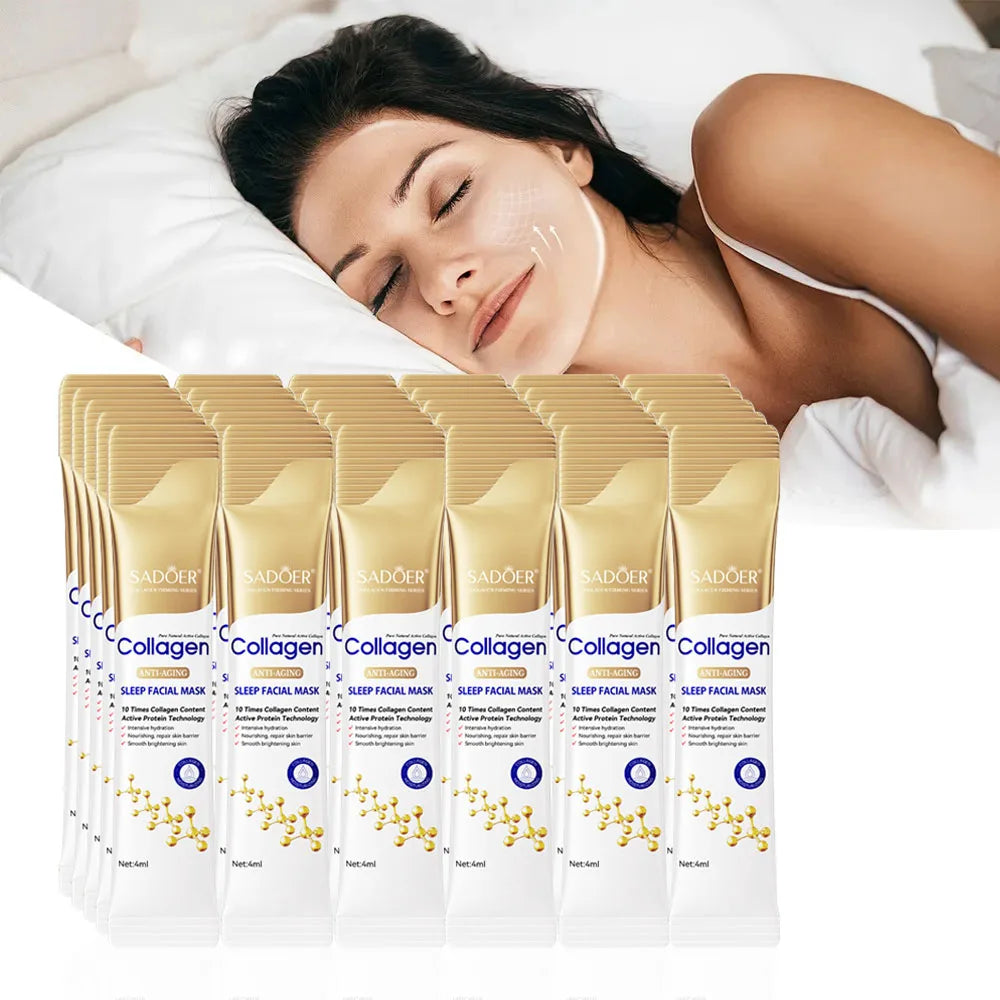 Centella Collagen Sleeping Facial Mask skincare Anti Wrinkle Anti-aging Firming Moisturizing Face Mask Korean Skin Care Products