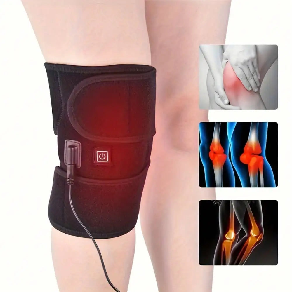 Instant Heat USB Knee Wrap – Soothing Warmth Therapy for Joint & Muscle Comfort, Pain Relief