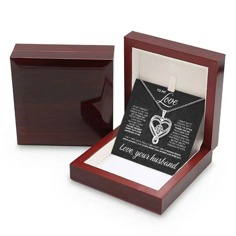 ForeverAlways™ Wife Necklace 💕💎 Express your endless Love