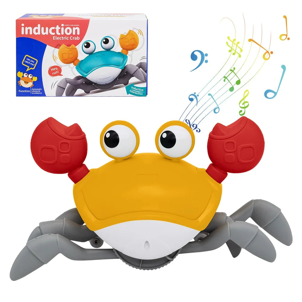 Dancing Crab Toy for Babies Crawling Interactive Crabs