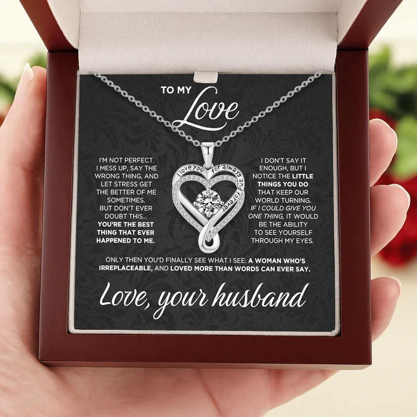ForeverAlways™ Wife Necklace 💕💎 Express your endless Love