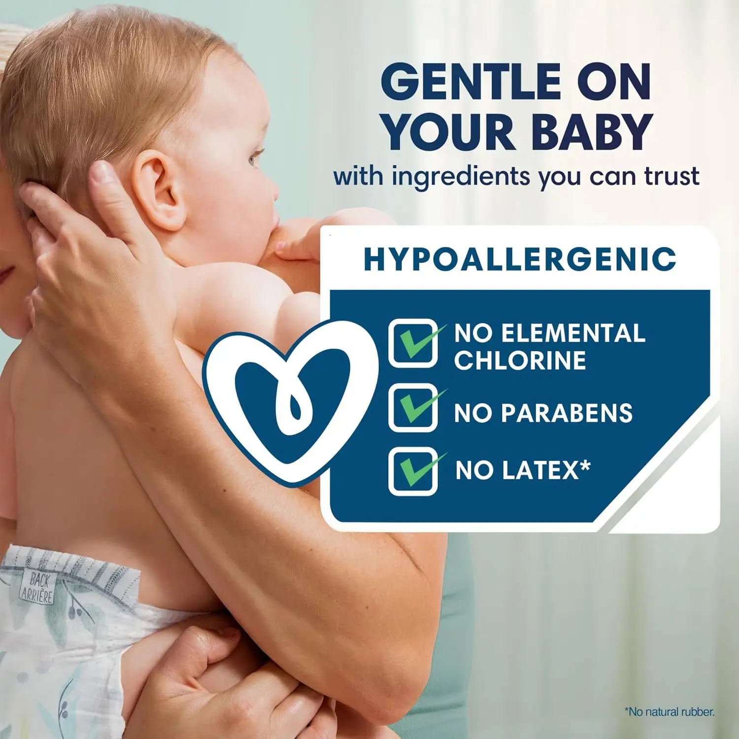 Pampers Pure Protection Baby Diapers, Size 4, 150 Count, Up to 100% Leakproof, Premium Plant-based Skin Protection, Hypoallergenic