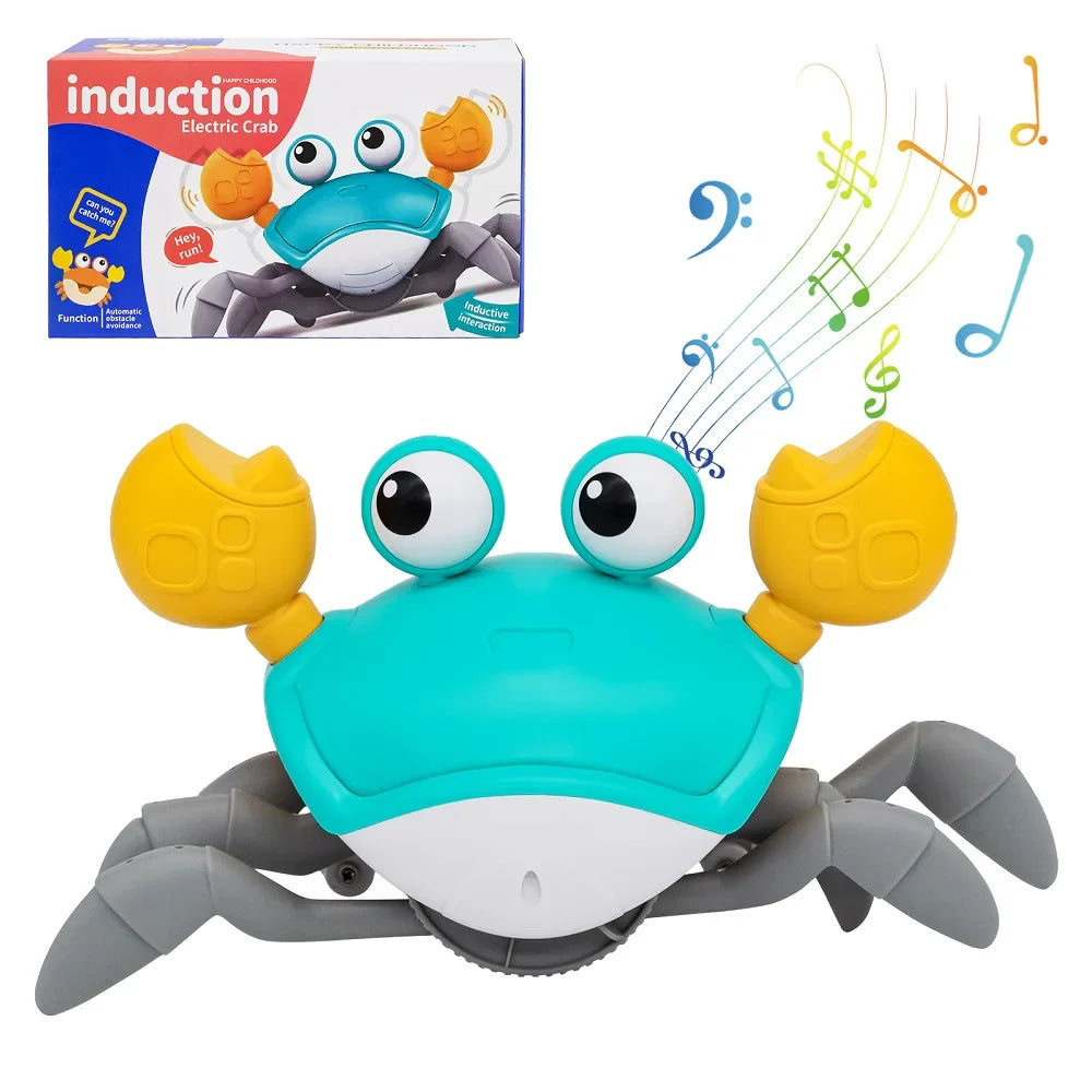 Dancing Crab Toy for Babies Crawling Interactive Crabs