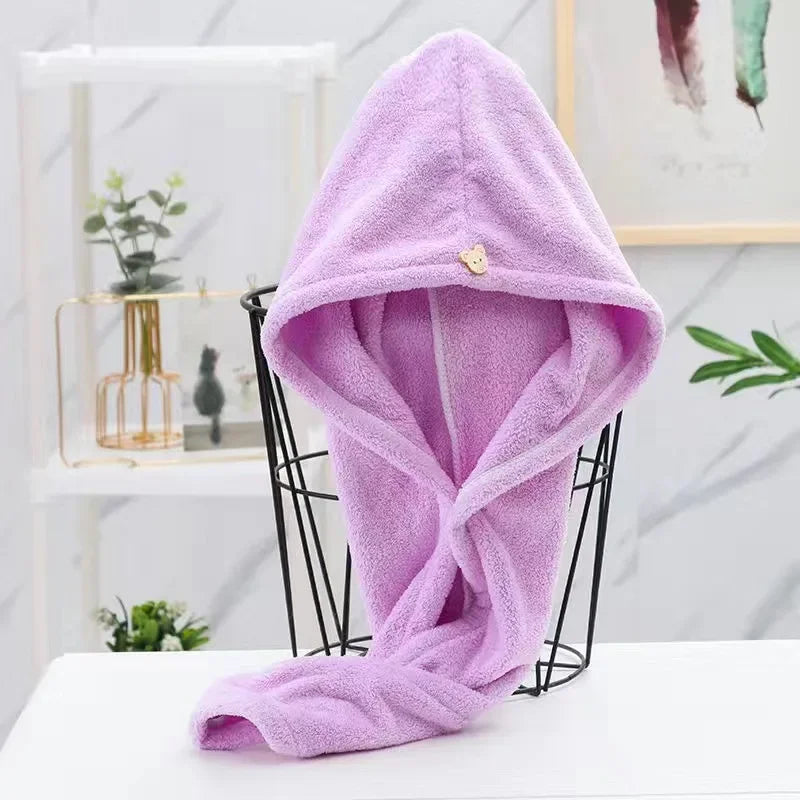 Quick-Dry Microfiber Hair Towel