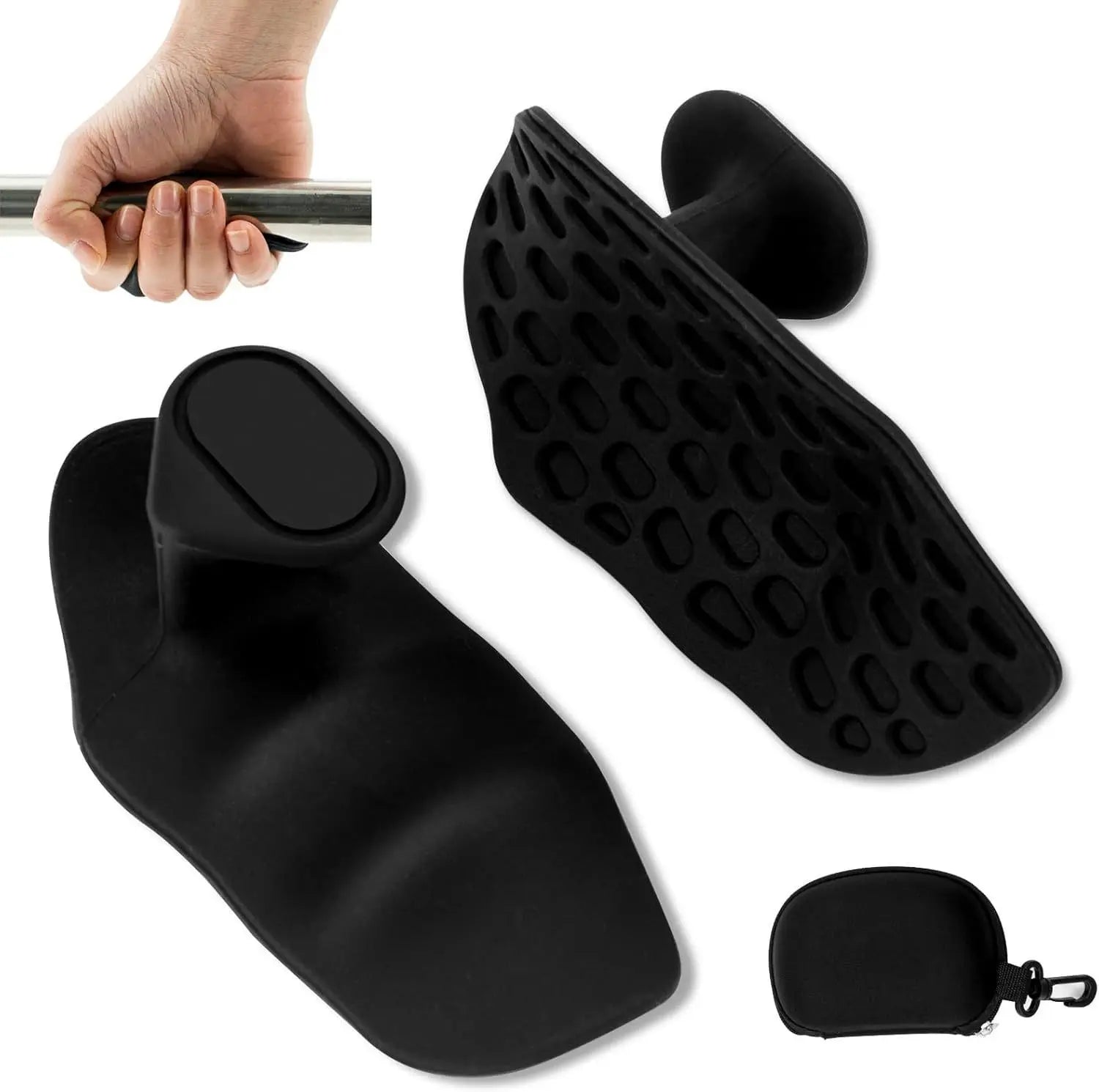 Perfect Anti Slip Grips for Weight Lifting, Workouts, Heavy lifting, Sweaty Palms.