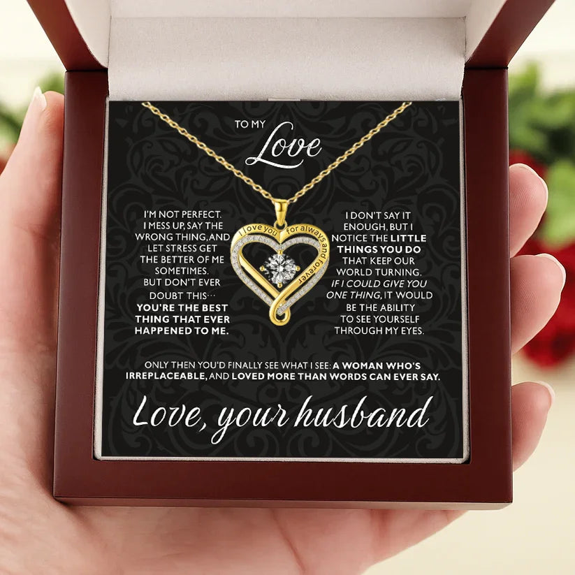ForeverAlways™ Wife Necklace 💕💎 Express your endless Love