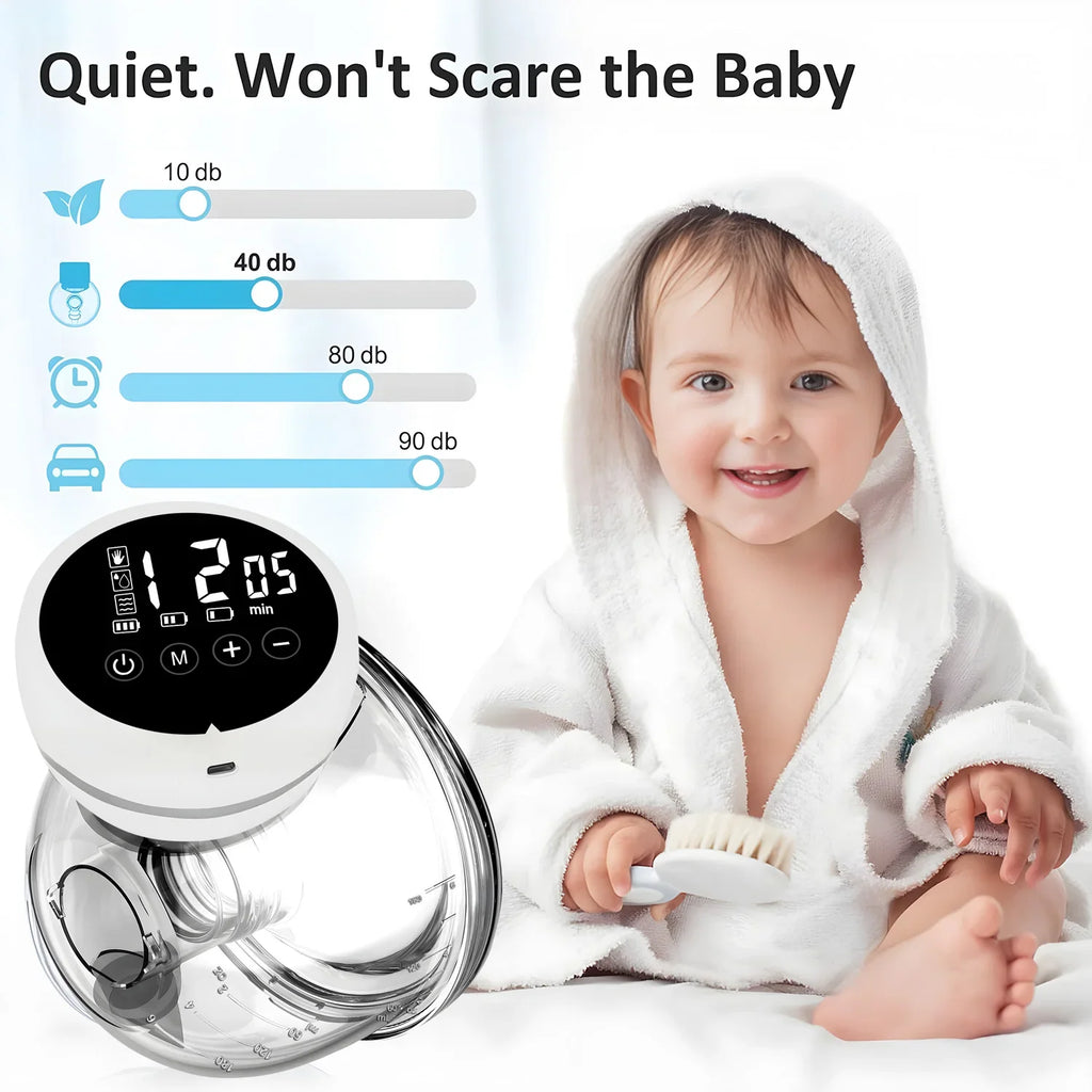 USB Wearable Breast Pump for Breast Milk Milking Electric Automatic Breast Pump