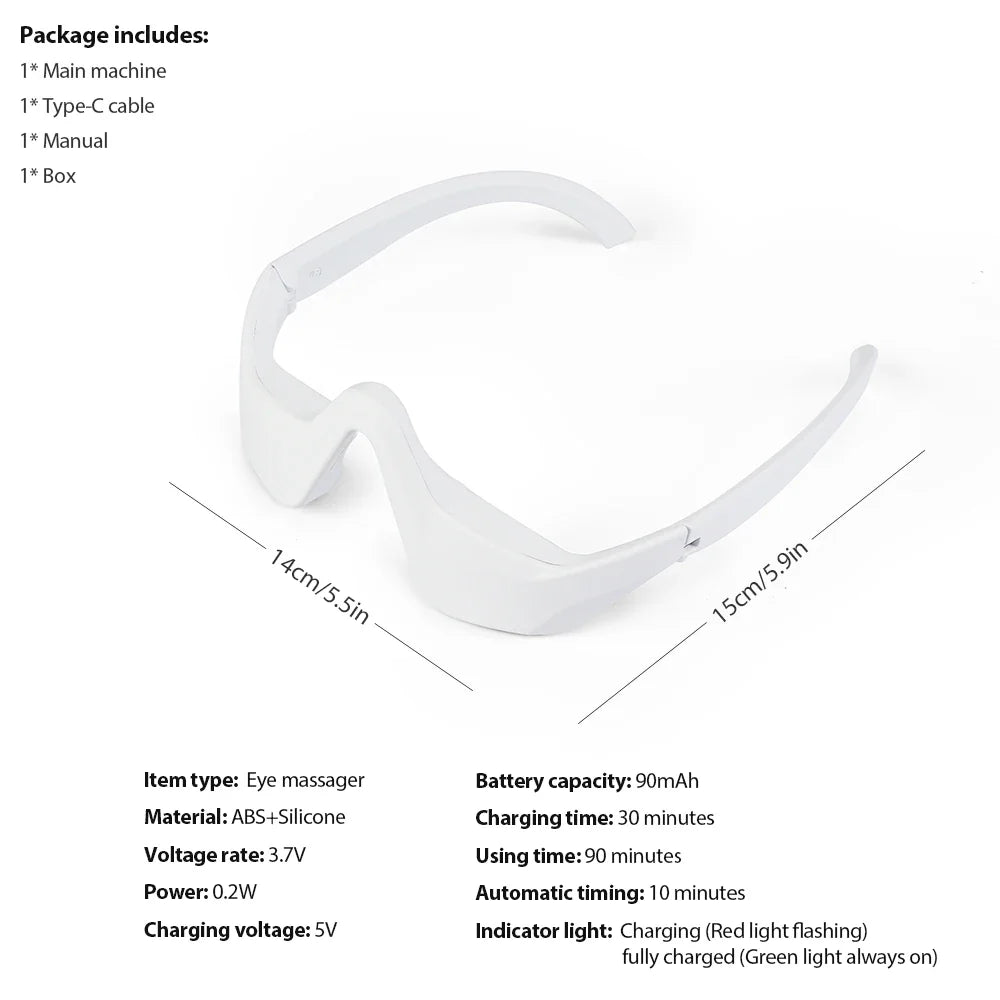 3D Eye Massager – Relieves Eye Fatigue, Reduces Dark Circles & Smooths Fine Lines