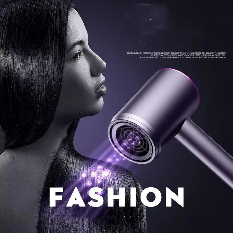 5-in-1 Professional Hair Dryer, with Hot and Cold Air Functionality - Lightweight and Thermostatic Styling Tool for Smooth Hair