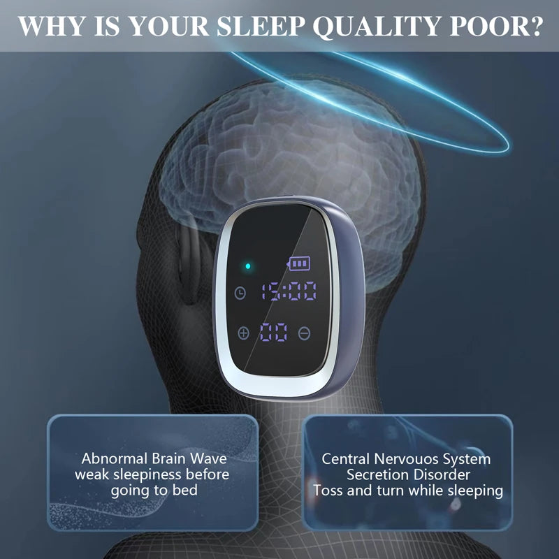 Sleep Aid Stimulation Therapy for Anxiety, Depression, Fast Sleep