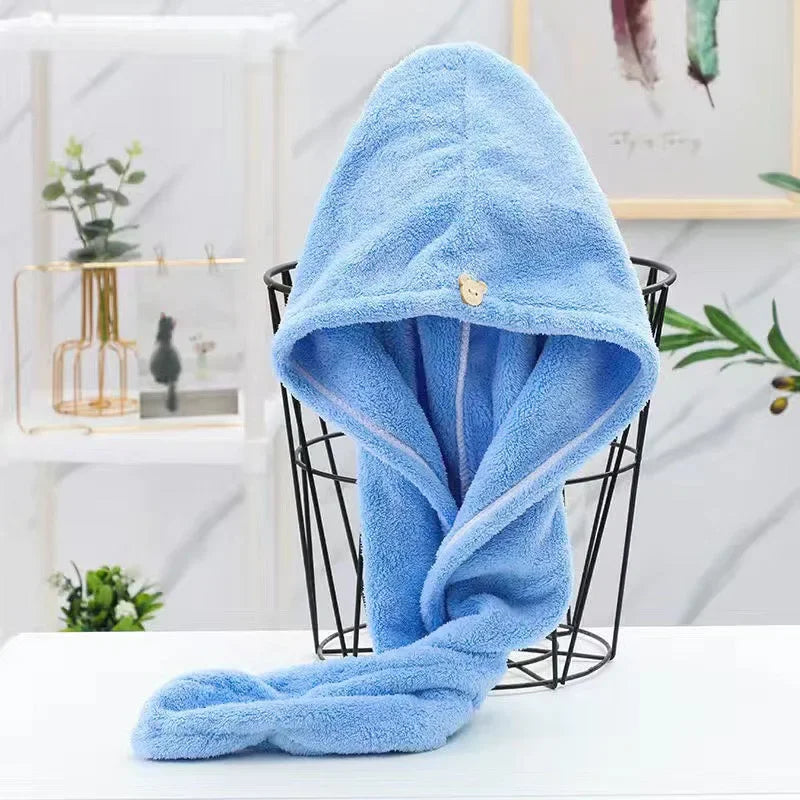 Quick-Dry Microfiber Hair Towel