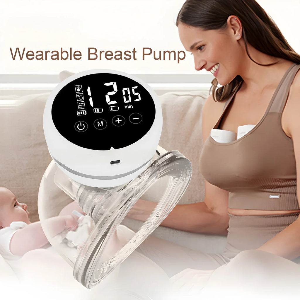 USB Wearable Breast Pump for Breast Milk Milking Electric Automatic Breast Pump