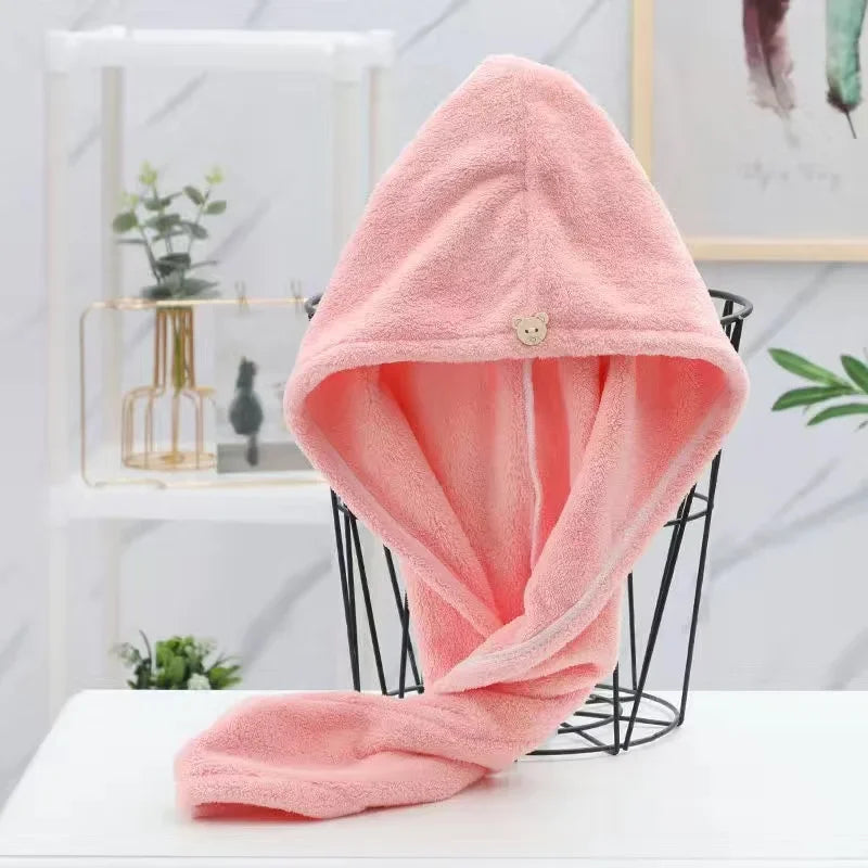 Quick-Dry Microfiber Hair Towel