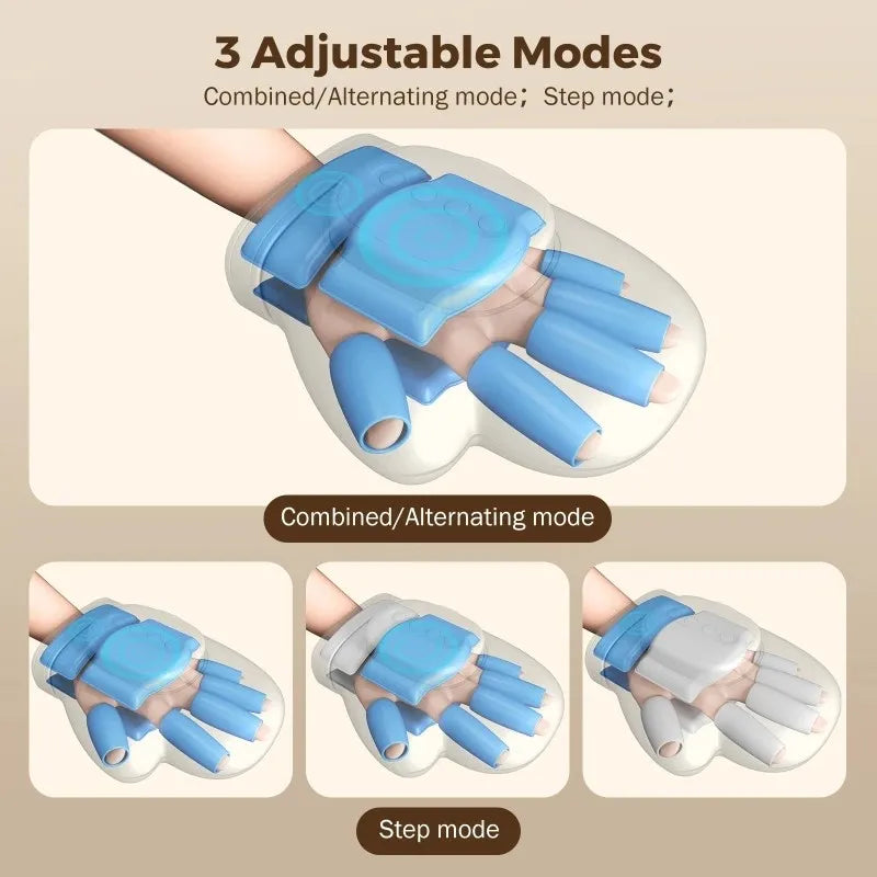 Hand Massager 3 in 1 for hand, finger, and wrist pain relief & discomfort.