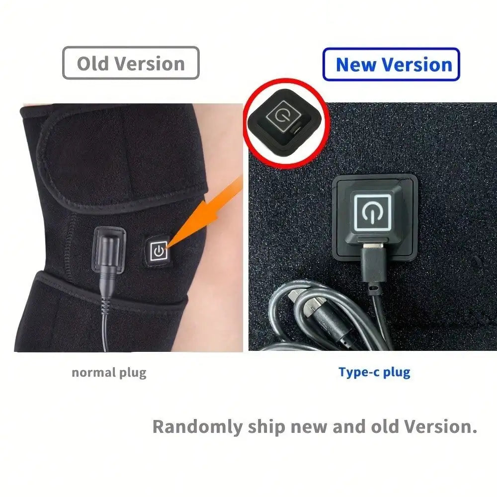 Instant Heat USB Knee Wrap – Soothing Warmth Therapy for Joint & Muscle Comfort, Pain Relief