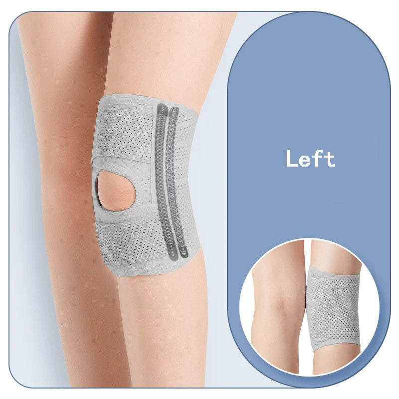 Pressurized Elastic Knee Braces (Pads) for Knee Pain, Arthritis, Joint Pain, Pain Relief