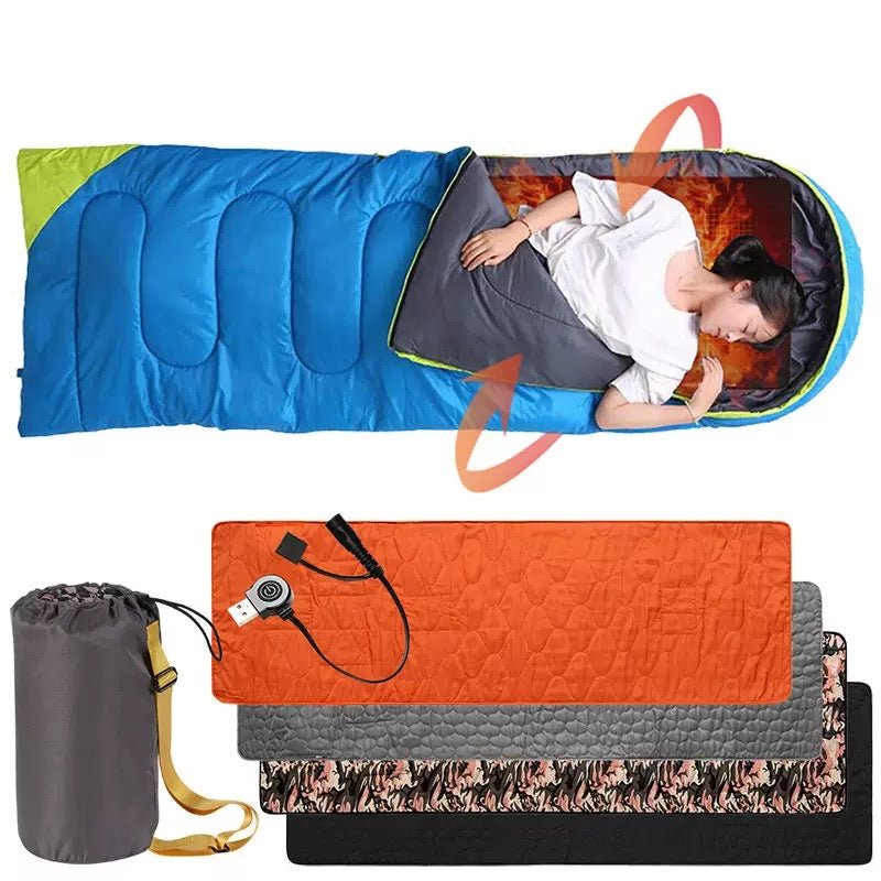 LITEGUEST USB Heated Yoga Matt, Sleeping Matt – Warm & Portable for Outdoor Comfort